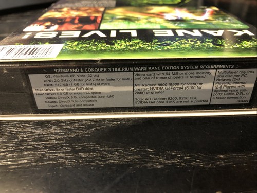 Command & Conquer 3 Tiberium Wars Kane Edition PC 2007 limitado 2556 de 100.000 - Imagen 6 de 7
