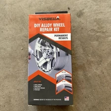 VISBELLA DIY ALLOY WHEEL REPAIR KIT- 30 Minute Car Wheel Repair Permanent Result