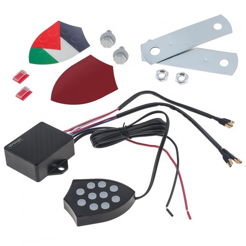 12V Car Horns Loud 10-Tone Electric Music Snail Horn Kit 510/410Hz for Car Truck - Picture 7 of 12
