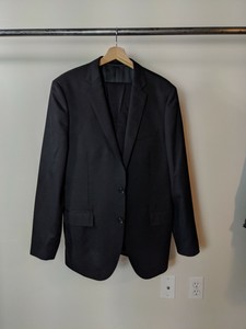 J Crew X Vitale Barberis Canonico Ludlow Slim Black Wool Flannel Suit 40l 34x32 Ebay J Crew X Vitale Barberis Canonico Ludlow Slim Black Wool Flannel Suit 40l 34x32 Ebay