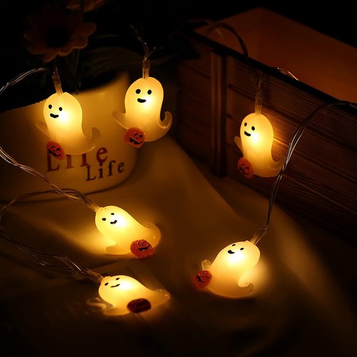 Colourful Halloween LED String Lights for Indoor Outdoor Home Party Decoration - Picture 8 of 23