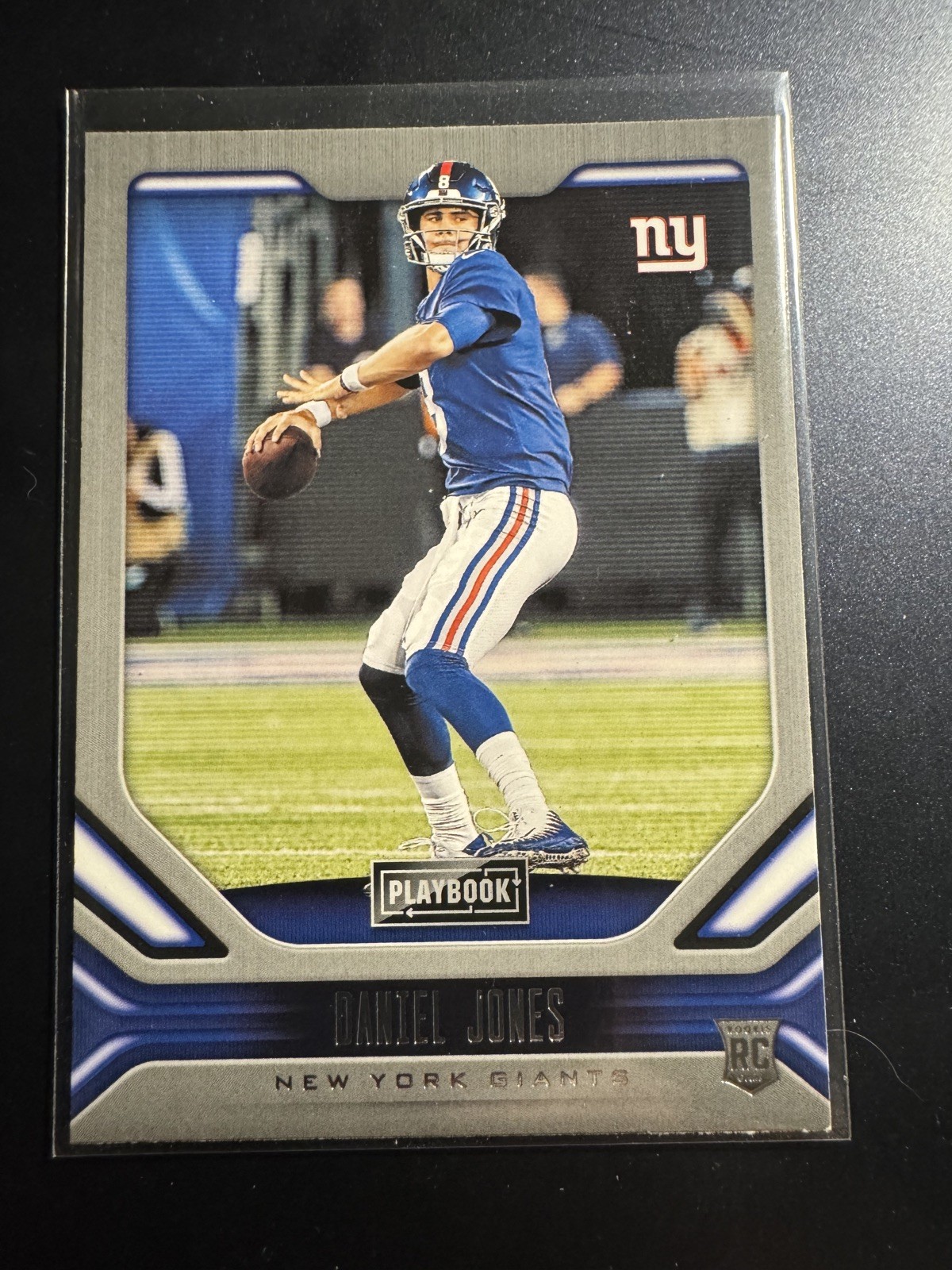 2019 Panini Playbook Daniel Jones Rookie RC #104 Giants Colts