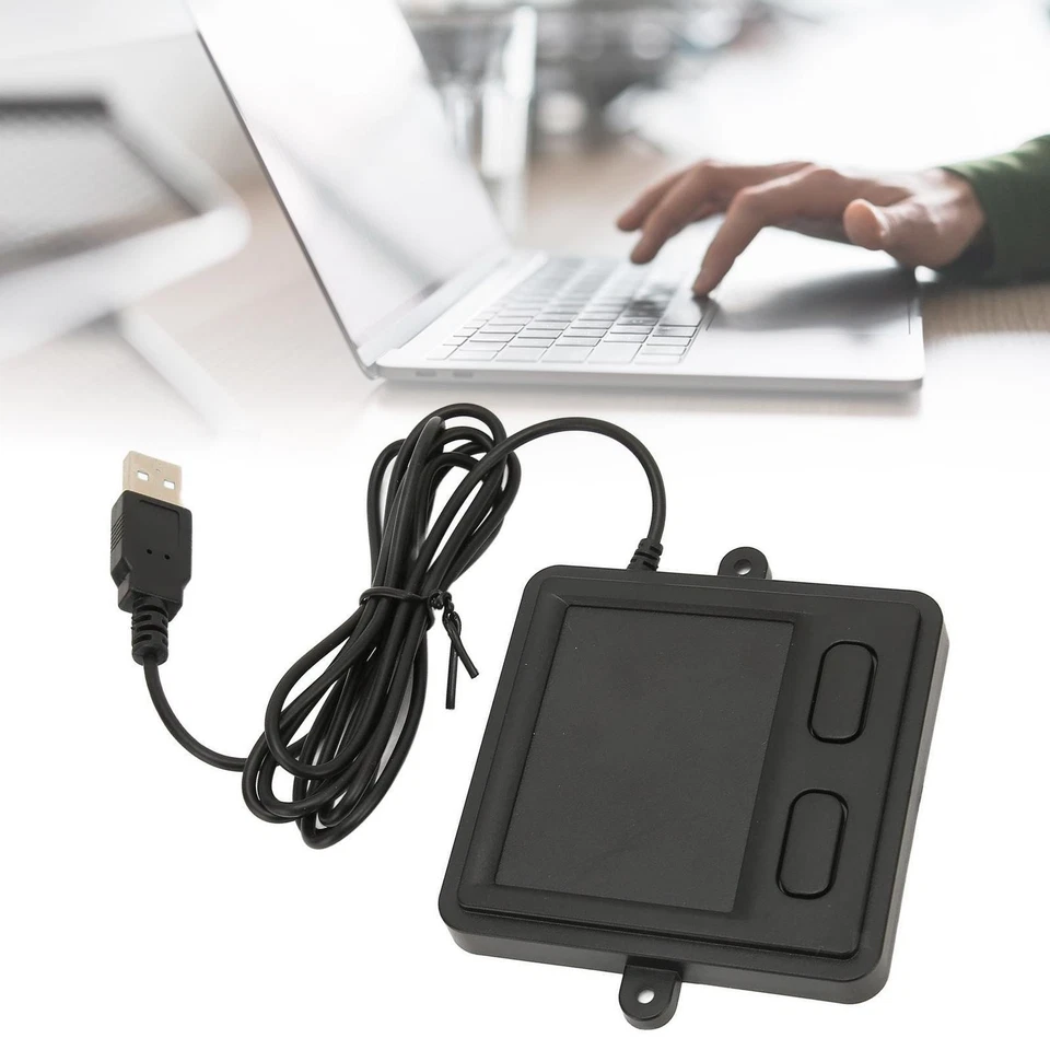 Wired USB Touchpad Equipment 2 Buttons for Laptops Desktops Laptop Business - Image 4 of 4