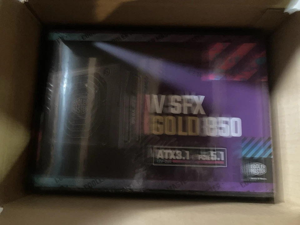 Cooler Master V850 SFX Modular Power Supply 850W 80Plus Gold, ATX 3.1 | PCIe 5.1 - Image 2 of 4