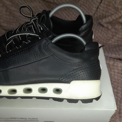 Ecco Shoes Womens Black Leather Cool 2.0 Gore-Tex Surround Casual Low-Top UK 3 - Picture 3 of 24