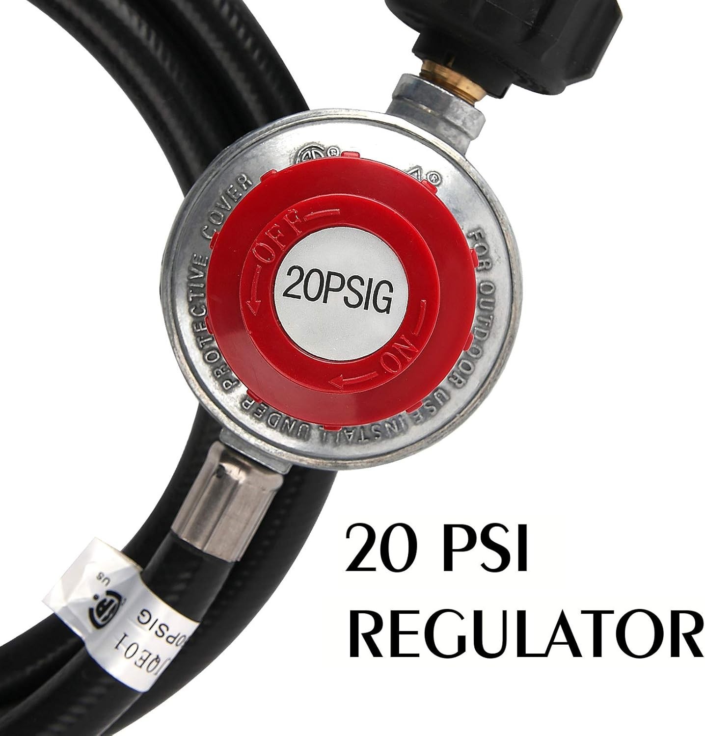Propane Regulator Hose Replacement For Mr. Heater Big Buddy Outdoor Indoor 12ft
