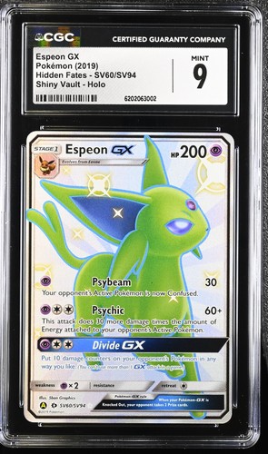 Espeon-GX graded CGC 9 for sale on eBay