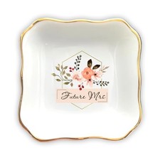 To My Daughter Ring Dish Gift, Ring Dish For Bride From Mother in law, Women