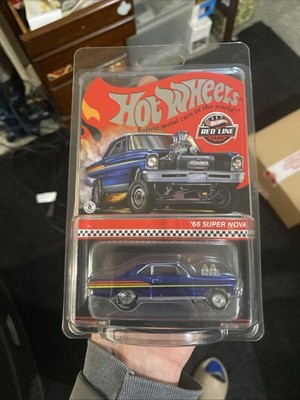 Hot Wheels Red Line Club MEMBERSHIP 2023 RLC  66 Super Nova Blue