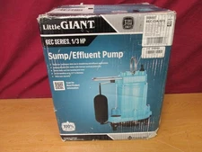 Little Giant 6EC-CIA-SFS 1/3 HP 115V 3180 GPH Submersible Sump Pump 506804 *New*