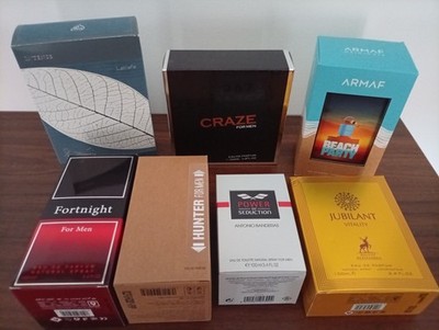 Herren Parfümsammlung 7 Stück im Paket ORIGINAL Lattafa , ARMAF, Maison Alhambra