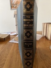 The Wonderland of Knowledge Volume 1 Vintage Book Encyclopedia by Ernest Ogan