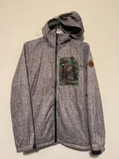 ❄️ Burton DryRide Mens Lightweight Anorak Windbreaker Small  Zip Hooded