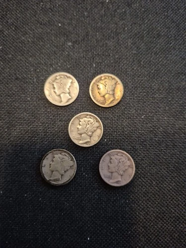 Photo of a 1924-S Mercury Dime from an eBay listing that sold on Jul 17, 2026