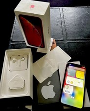 Apple iPhone XR rosso - 64 GB (sbloccato) in scatola regalo favoloso veloce🚚🎁🎄