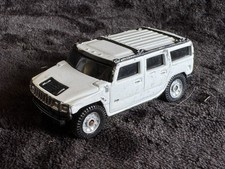 Maisto Hummer H2 - White 1:64 Diecast 4 Door SUV - Rare - Good Used Condition