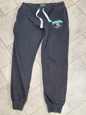 Howies Hockey Tape Joggers Sweatpants Gray Men’s M Pockets Drawstring Elastic 