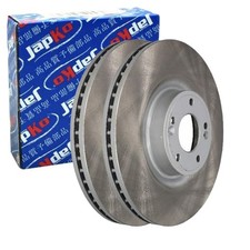 2X JAPKO BREMSSCHEIBEN VORNE 345mm BELÜFTET PASSEND FÜR HYUNDAI EQUUS GENESIS