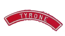 TYRONE RWS Red & White Community Strip Boy Scout