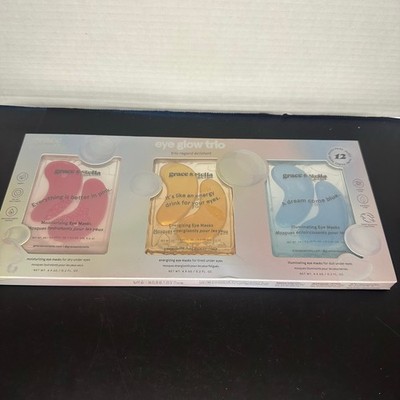 grace & stella Under Eye Patches (12 pairs) Gift Set  Eye Glow Trio 