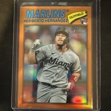 2026 Topps Heritage - Heriberto Hernandez #323 Chrome (RC)