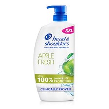 Apple Fresh Anti Dandruff Shampoo 1000ml Up to 100% Flake Free Clinically Proven 12.50 per litre