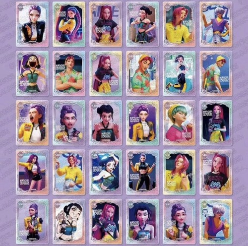 HUNTRX K-Pop Demon Hunters Exquisite Collection Non-Sport Trading Card Set - Picture 6 of 7