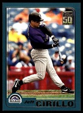 Jeff Cirillo 2001 Topps #135 Rockies MLB READ FREE SHIPPING AutographDen