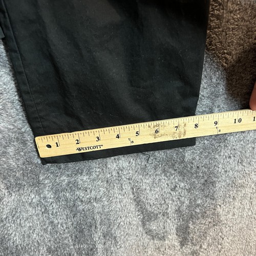 Polo Ralph Lauren Pants Mens 36x30 Black Stretch Straight Fit Chino Twill Casual - Picture 9 of 10