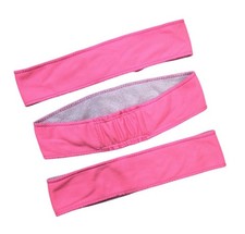 Nashbar Sports Headband Pink Sweatband 3-Pack  Moisture Wicking Soft Stretch 