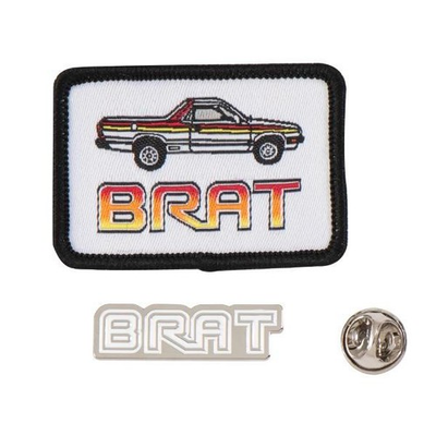 #ad Subaru Brat Patch amp; Pin Set Crosstrek Forester Wrx Sti Impreza Legacy Outback $13.99