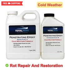 Clear Penetrating Epoxy Wood Sealer Stabilizer For Rot Repair And Restoration Qt