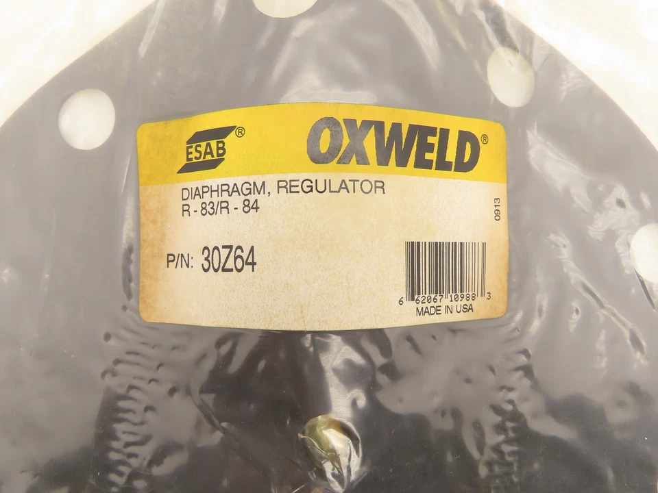 Esab 30Z64 Oxweld Regulator Diaphragm 9-1/2" Diameter Lot Of 2 - Image 2 of 4