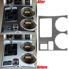 For Toyota Highlander 2008-13 Carbon Fiber Console Gear Shift Panel Cover Trim For Toyota Highlander 2008-13 Carbon Fiber Console Gear Shift Panel Cover Trim