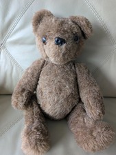 Vintage teddy Bear estimated 1960s era Movable Arms and Legs soft Hair 15  
