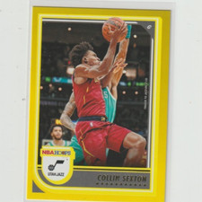 2022 Utah Jazz Collin Sexton Panini NBA Hoops Card#73 This one Needs you so Bid.
