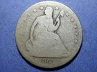 1865-S Liberty Seated Half Dollar  Good-