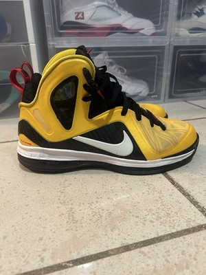 Nike LeBron 9 PS Elite Taxi Men's Sneakers Yellow, Size 9