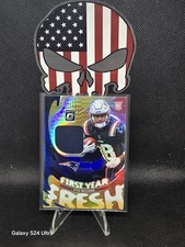 2025 Donruss Optic First Year Fresh Kyle Williams Patch Rookie Blue Hyper Prizm