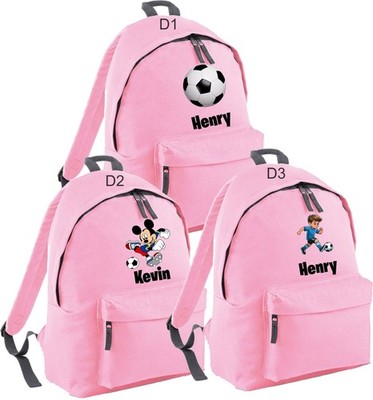 Personalisierter Fußballrucksack mit Namen, hochwertigster Kinder Sportrucksack