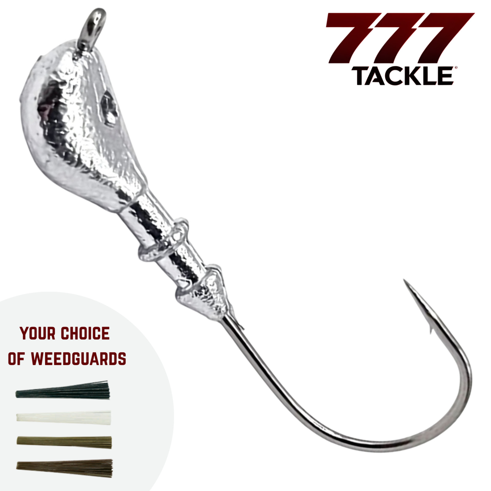 Arky Weedless Bass Fishing Jig Head Lure UnPainted Mustad Hook 50 or 100 Pack