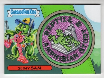 Garbage Pail Kids Kids At Play Green Patch [150] Karte P-AS Slimy Sam