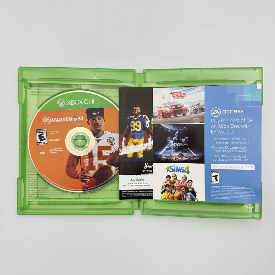 Lot of 5 Madden Xbox One Games - 20, 21, 22, 23, 24 Football Bundle - Tested - Image 4 of 4