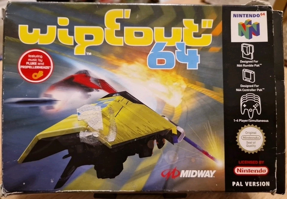 Nintendo 64 Wipeout 64 Mit Verpackung | Ohne Anleitung