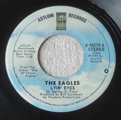 The Eagles - Lyin' Eyes, 7'', (Vinyl)