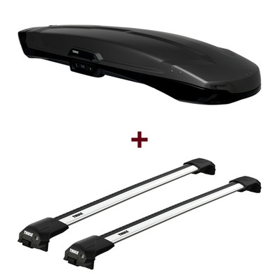 Dachbox Thule Vector Alpine + Dachträger für Ford Grand C-Max DXA neu