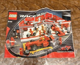 Lego Ferrari 248 F1 Team (Raikkonen Edition) 8144 with instructions no box