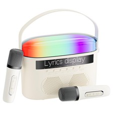 Karaoke Machine,Karaoke Machine with Lyrics Display,Portable Bluetooth 5.3 Ka...