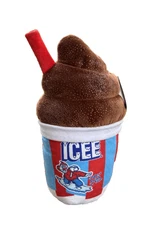 Dan Dee ICEE Brown Cup Plush Polar Bear Logo Stuffed Toy 15" NO Scent