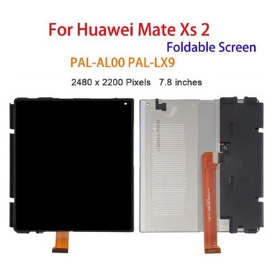 7.8'' Foldable Display LCD Screen Digitizer For Huawei Mate Xs 2 PAL-AL00 /LX9